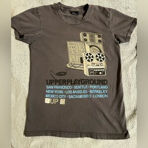 Upper Playground brand tee Medium